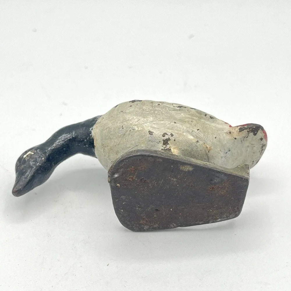 Vintage Wilton Cast Iron Canadian Goose Figural Bottle Opener 1940s Hunting
